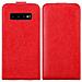 Custodia Compatibile Con Samsung Galaxy S10 In Rosso Mela - Coperchio Protettivo In Design Flip Con Chiusura Magnetica - Foto miniatura 10