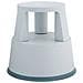 Sgabello Tondo In Plastica H 43 Cm Grigio Chiaro Kf01003 - Foto miniatura 1