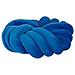 Cuscino A Nodo 30 X 30 Cm Blu Akola - Foto miniatura 6