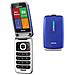 Contender 3"" Radio Fm Sms Fotocamera Dual Sim Blue / viola Senior Phone - Foto miniatura 1