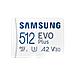 Scheda di Memoria MicroSDXC con Capacità 512 GB Classe 10 + Adattore Colore Bianco - Foto miniatura 1