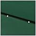 Ombrellone da Esterni con LED e Palo in Acciaio Verde 2x3 m - Foto miniatura 3