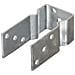Picchetti Per Recinzione 12 Pz Argento 8x6x15cm Acciaio Zincato - Foto miniatura 2