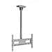 FUNC Flatscreen CH VST2 60" Argento supporto a soffitto per tv a schermo piatto - Foto miniatura 1