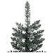Albero Di Natale Artificiale Sottile Con Base Verde 210 Cm Pvc - Foto miniatura 6