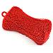 Spazzola Per Lavastoviglie In Silicone Rosso - Foto miniatura 1