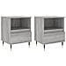 Comodini 2pz Grigio Sonoma 40x35x50 Cm In Legno Multistrato - Foto miniatura 2