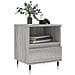 Comodini 2pz Grigio Sonoma 40x35x50 Cm In Legno Multistrato - Foto miniatura 3