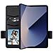 Custodia Per Galaxy Z Fold6 Portafoglio Linguetta Magnetica Cinturino - Foto miniatura 3