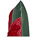 Set Di 2 Cuscini Marshmallow Velluto 45 X 45 Cm Rosso Verde Modello Natalizio - Foto miniatura 5