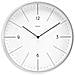 Hama Wanduhr Sardinien, Quarzuhr, Ohne Ticken, Analog,  30 Cm, Grau (00185884) - Foto miniatura 1