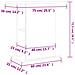 Supporto Acquario 75x36x72,5 cm Legno Multistrato Rovere Fumo - Foto miniatura 8