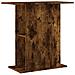 Supporto Acquario 75x36x72,5 cm Legno Multistrato Rovere Fumo - Foto miniatura 1