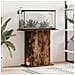 Supporto Acquario 75x36x72,5 cm Legno Multistrato Rovere Fumo - Foto miniatura 2
