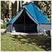 Tenda Familiare Tipi per 10 Persone Blu Impermeabile - Foto miniatura 2