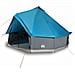 Tenda Familiare Tipi per 10 Persone Blu Impermeabile - Foto miniatura 3