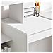 Scrivania per computer Bianca Legno ingegnerizzato Compatta - Foto miniatura 4