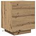 Comodini con Luci LED 2 pezzi Rovere Artigianale 45x40x55 cm - Foto miniatura 7