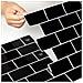 Adesivi Murali Piastrelle Autoadesive 3d Pvc 30,5x30,5 Cm 10 Pezzi Neri - Foto miniatura 4