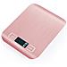 Bilancia Da Cucina Digitale Ricaricabile Con Batterie Incluse - Oro Rosa 5 Kg / 1 G - Foto miniatura 1