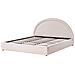 Letto Contenitore Tessuto Mouzon 180 X 200 Cm Beige Chiaro - Foto miniatura 3