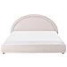 Letto Contenitore Tessuto Mouzon 180 X 200 Cm Beige Chiaro - Foto miniatura 5