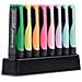 GREEN BOSS Pastel - Evidenziatore Ecosostenibile - Desk-Set da 8 - Colori assortiti 4 NEON + 4 Pastel - Foto miniatura 1