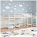 Struttura del letto loft per bambini Bianco 107 x 200 cm - Foto miniatura 3