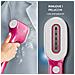 DR2023 stiratrice a vapore Vapore per indumenti portatile 0,07 L 1300 W Rosa - Foto miniatura 3
