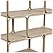 Mensola Da Parete Lanciano In Metallo Beige 48×18×64 Cm - Foto miniatura 3