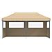 Tenda Party Beige 292 x 580 x 315 cm Tessuto Oxford - Foto miniatura 3