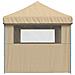 Tenda Party Beige 292 x 580 x 315 cm Tessuto Oxford - Foto miniatura 5