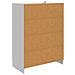 Credenza Bianco Lucido 66 x 34,5 x 92 cm Legno ingegnerizzato - Foto miniatura 5