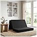 Divano Letto Pieghevole 120 x 67 x 45 cm Nero - Foto miniatura 2