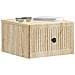 Mobiletto da notte a muro 2 pcs Rovere Sonoma 33 x 34,5 x 20 cm - Foto miniatura 2