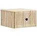 Mobiletto da notte a muro 2 pcs Rovere Sonoma 33 x 34,5 x 20 cm - Foto miniatura 3