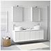 Set di Armadi da Bagno 5 pcs Bianco Legno ingegnerizzato - Foto miniatura 2