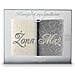 Set di asciugamani 2x70x140 cm - Ecru-Grigio cenere - Ricamati per coppie - 100% cotone - Regalo perfetto - Foto miniatura 4