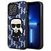 Karl Lagerfeld Klhcp13xpmnikbl Iphone 13 Pro Max 6,7 Custodia Blu /blu Monogram Ikonik Patch - Foto miniatura 1