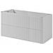 Piano lavabo 60 cm, Arrotondato, Bianco opaco, per lavabo da appoggio, LINEA - Foto miniatura 5