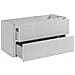 Piano lavabo 60 cm, Arrotondato, Bianco opaco, per lavabo da appoggio, LINEA - Foto miniatura 8