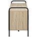 Mobile TV 133 x 33 x 50 cm Rovere Sonoma Legno ingegnerizzato - Foto miniatura 4