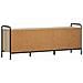 Mobile TV 133 x 33 x 50 cm Rovere Sonoma Legno ingegnerizzato - Foto miniatura 5