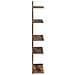 Mensola a muro flottante Rovere Fumo 48,5 x 15 x 101 cm - Foto miniatura 5