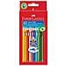 astuccio 12 pastelli colorati acquerellabili color grip faber castell - Foto miniatura 1