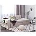 Divano Letto Beige Con Cassetti E Ottomano Contenitore Falster - Foto miniatura 2