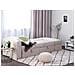 Divano Letto Beige Con Cassetti E Ottomano Contenitore Falster - Foto miniatura 3