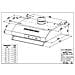 Cappa Aspirante TCH04-741 Sottopensile 60 cm Colore Bianco - Foto miniatura 5