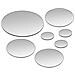 Set Di Specchi Da Parete 7 Pz In Vetro Circolare - Foto miniatura 4