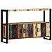 Credenza 120x30x75 Cm In Legno Massello Di Recupero - Foto miniatura 1